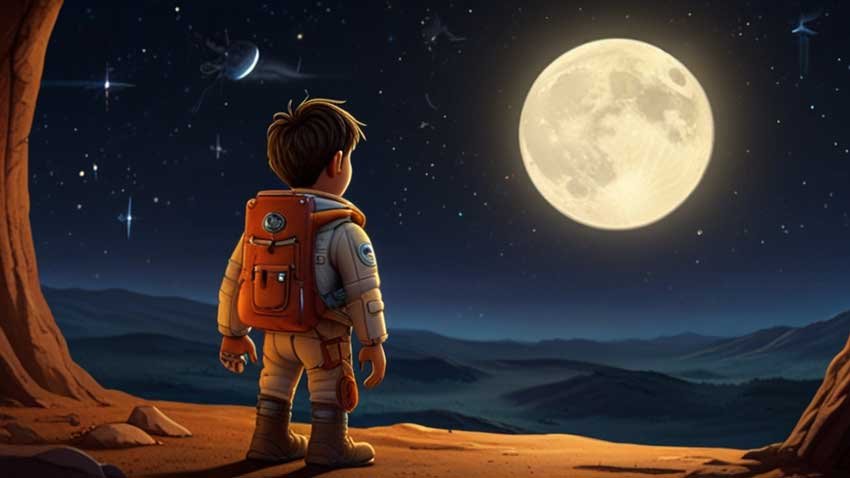 Ay'a Yolculuk Masalı