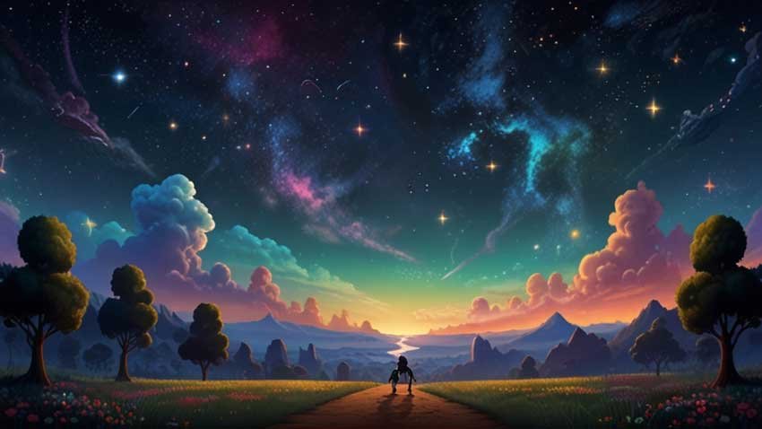 Uzayın Sırlı Yolculuğu: Galaksi Macerası Masalı