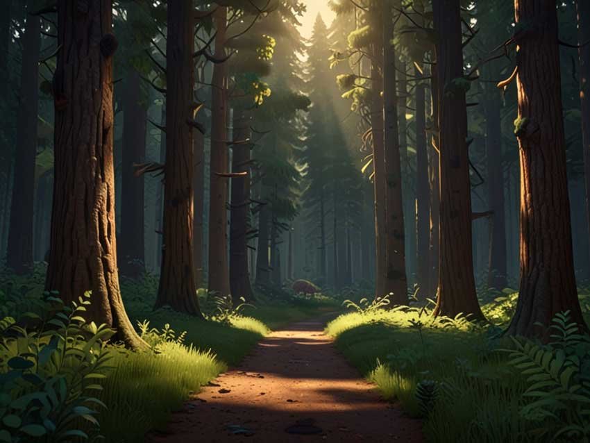 Gizemli Ormanın Derinlikleri Masalı