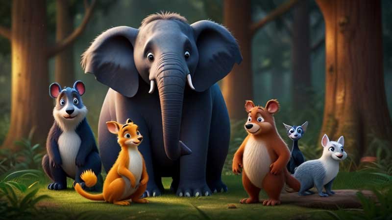 sevimli dostlar hayvanlar alemi masalı