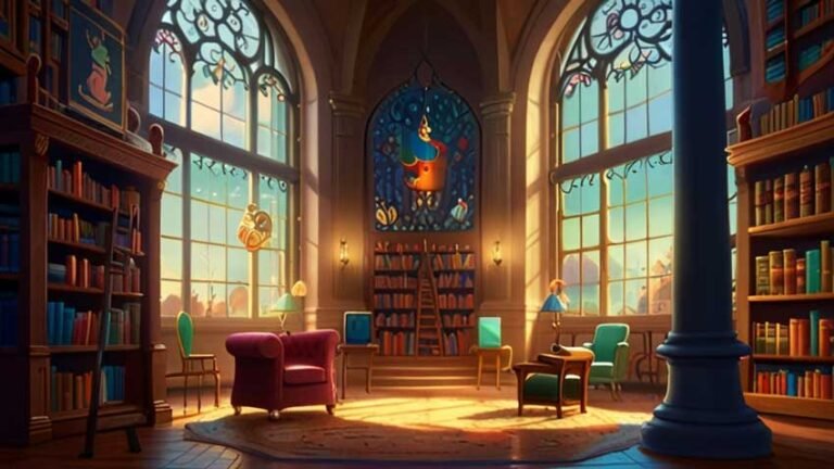 Sihirli Kütüphane Masalı