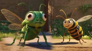 Çalışkan Arı ile Tembel Ağustos Böceği Masalı