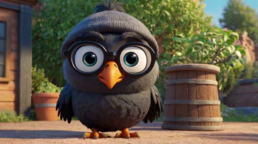 Bilge Karga ve Açgözlü Tüccar Masalı