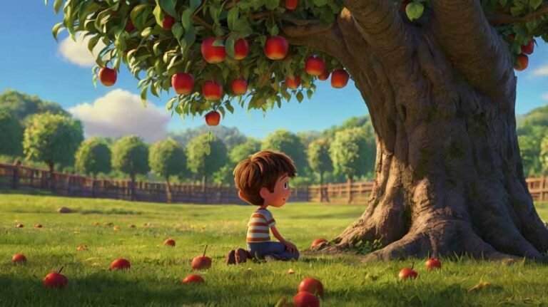 Sihirli Elma Ağacı ve Fakir Çocuk Masalı