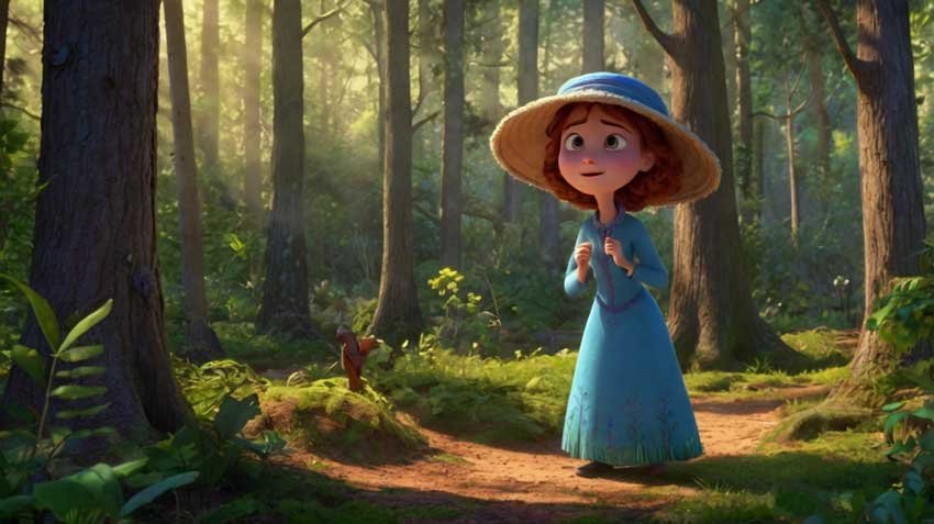 Ormanın Gizemli Hanımefendisi Masalı